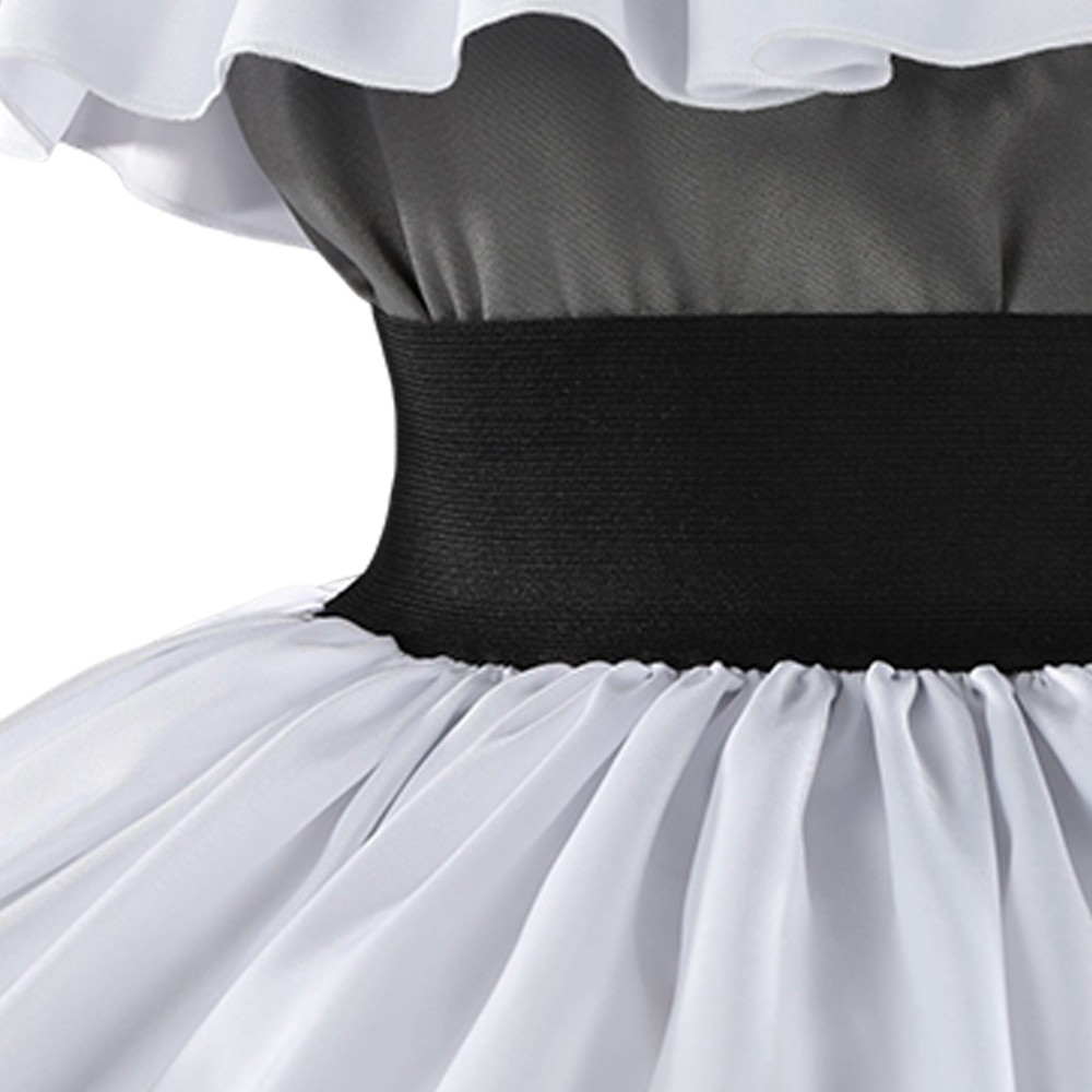 Oshi no Ko Kana Arima Femme Robe Blanche Costume Cosplay Halloween Carnaval Tenue