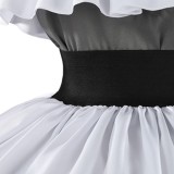 Oshi no Ko Kana Arima Femme Robe Blanche Costume Cosplay Halloween Carnaval Tenue