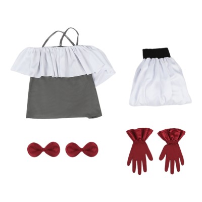 Oshi no Ko Kana Arima Femme Robe Blanche Costume Cosplay Halloween Carnaval Tenue