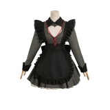 Oshi no Ko Hoshino Rubii Vampire Maid Dress Set Suit Cosplay Costume Halloween Carnival Outfit