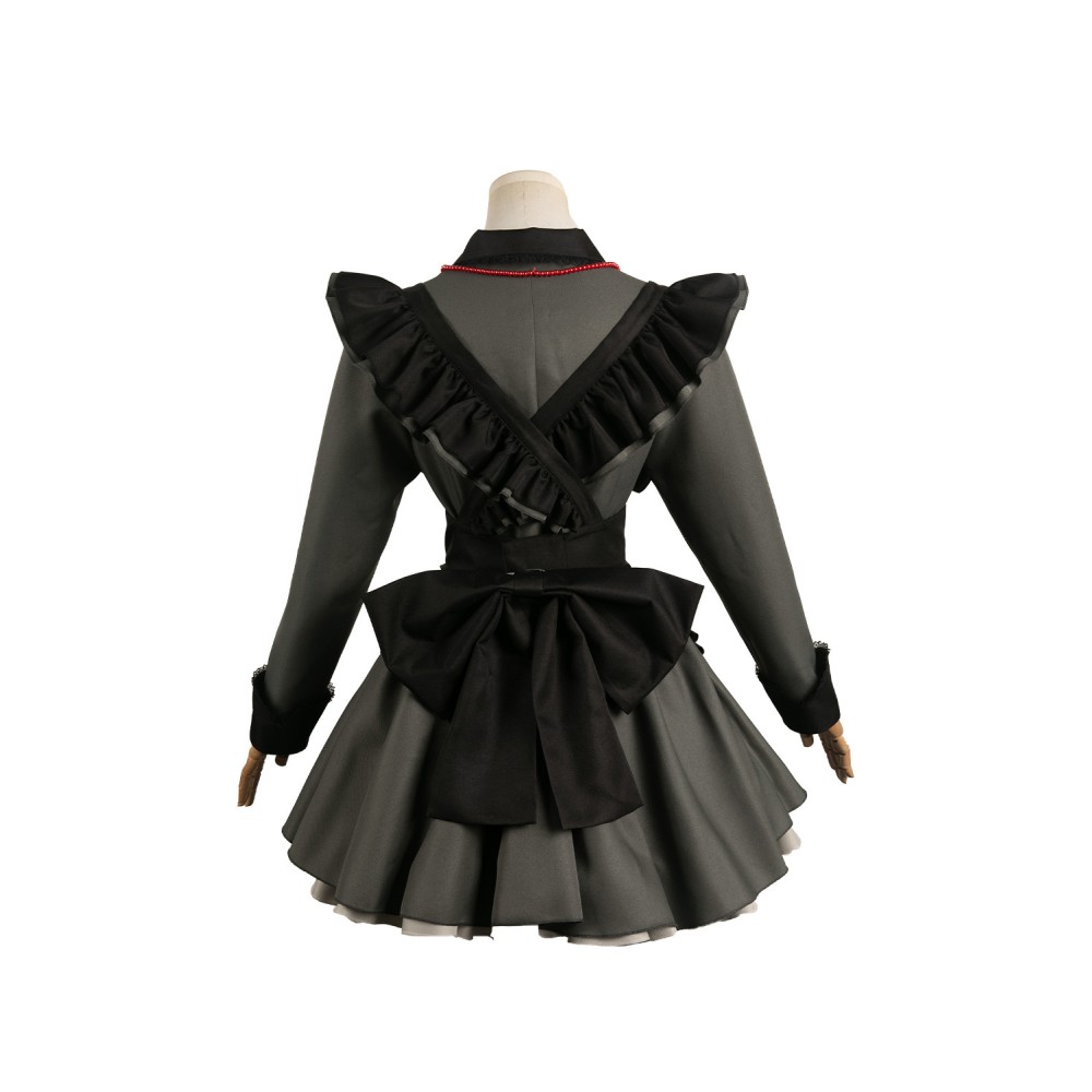 Oshi no Ko Hoshino Rubii Vampire Maid Dress Set Suit Cosplay Costume Halloween Carnival Outfit