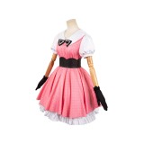 OSHI NO KO Hoshino Rubii Pink Polka Dot Dress Suit Cosplay Costume Halloween Carnival Outfit