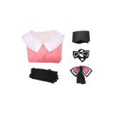 OSHI NO KO Hoshino Rubii Pink Polka Dot Dress Suit Cosplay Costume Halloween Carnival Outfit