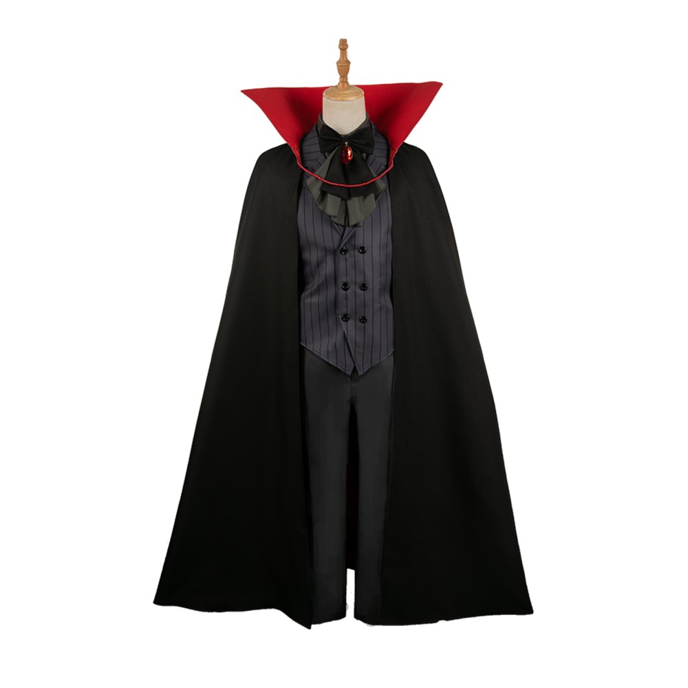 Oshi no Ko Hoshino Aquamarin Black Vampire Suit Suit Cosplay Costume Halloween Carnival Outfit