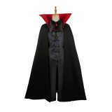 Oshi no Ko Hoshino Aquamarin Black Vampire Suit Suit Cosplay Costume Halloween Carnival Outfit