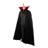 Oshi no Ko Hoshino Aquamarin Black Vampire Suit Suit Cosplay Costume Halloween Carnival Outfit