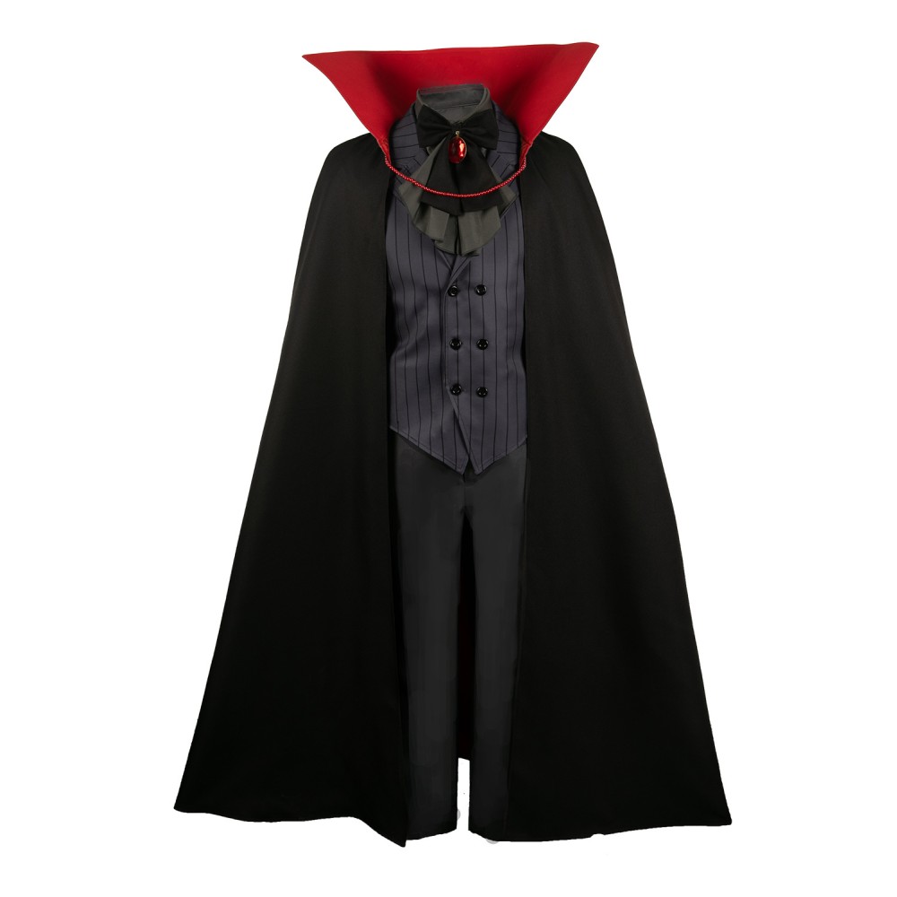 Oshi no Ko Hoshino Aquamarin Black Vampire Suit Suit Cosplay Costume Halloween Carnival Outfit