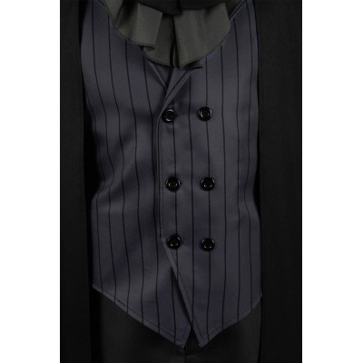Oshi no Ko Hoshino Aquamarin Black Vampire Suit Suit Cosplay Costume Halloween Carnival Outfit