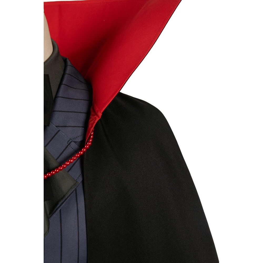 Oshi no Ko Hoshino Aquamarin Black Vampire Suit Suit Cosplay Costume Halloween Carnival Outfit