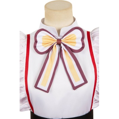 OSHI NO KO Arima Kana Robe Tablier à Pois Rouges Costume Cosplay Halloween Carnaval