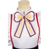 OSHI NO KO Arima Kana Robe Tablier à Pois Rouges Costume Cosplay Halloween Carnaval