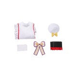 OSHI NO KO Arima Kana Robe Tablier à Pois Rouges Costume Cosplay Halloween Carnaval
