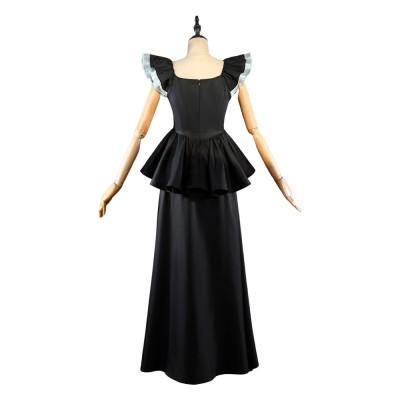 Oshi no Ko Akane Kurokawa Women Black Dress Cosplay Costume Halloween Carnival Outfit