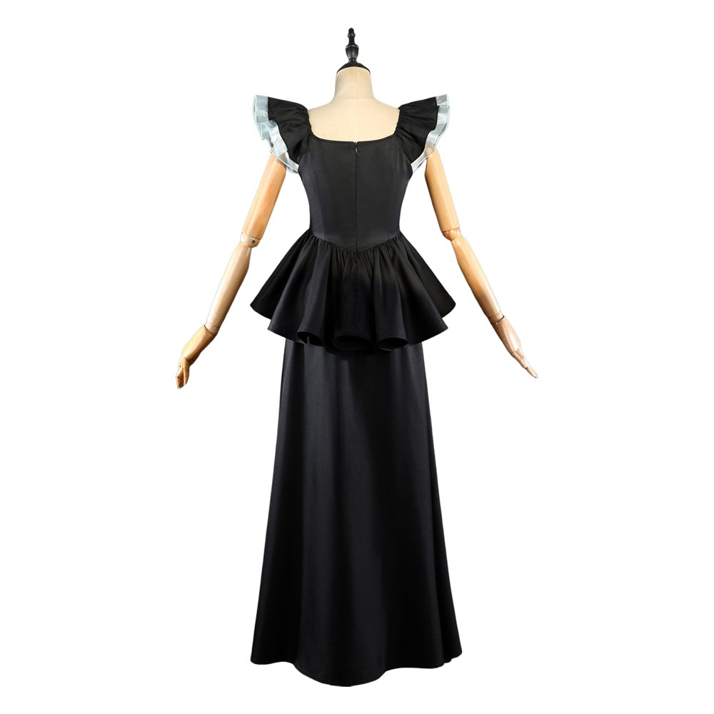 Oshi no Ko Akane Kurokawa Women Black Dress Cosplay Costume Halloween Carnival Outfit