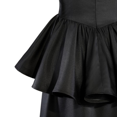 Oshi no Ko Akane Kurokawa Women Black Dress Cosplay Costume Halloween Carnival Outfit