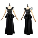 Oshi no Ko Akane Kurokawa Women Black Dress Cosplay Costume Halloween Carnival Outfit