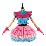Oshi no Ko Ai Hoshino Women Pink Dress Cosplay Costume Halloween Carnival Outfit