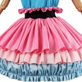 Oshi no Ko Ai Hoshino Women Pink Dress Cosplay Costume Halloween Carnival Outfit