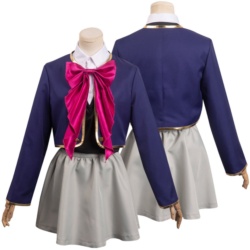 Oshi No Ko - Hoshino Rubii School Uniform Party Suit Cosplay Costume Halloween Carnival Outfit