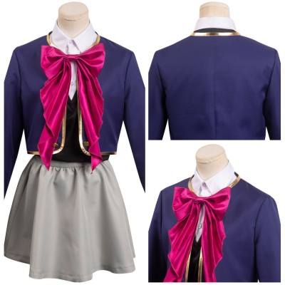 Oshi No Ko - Hoshino Rubii School Uniform Party Suit Cosplay Costume Halloween Carnival Outfit