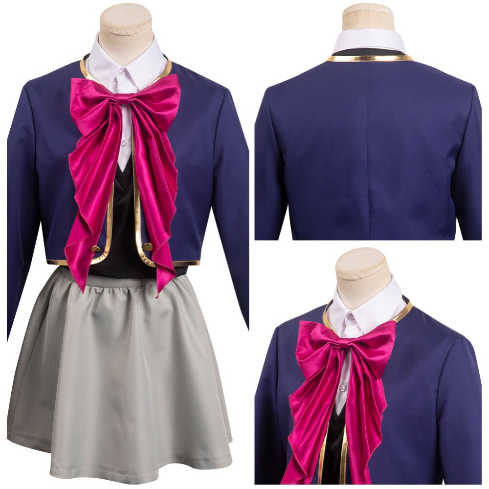 Oshi No Ko - Hoshino Rubii School Uniform Party Suit Cosplay Costume Halloween Carnival Outfit