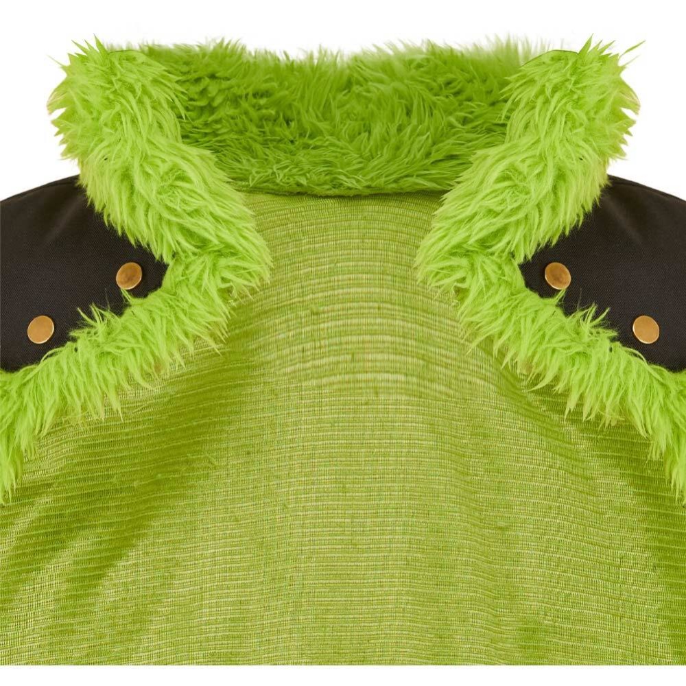 Zoro Green Plush Cloak Cosplay Costume Halloween Carnival