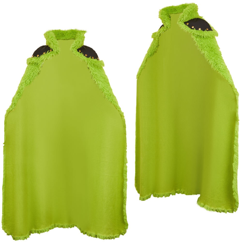 Zoro Green Plush Cloak Cosplay Costume Halloween Carnival