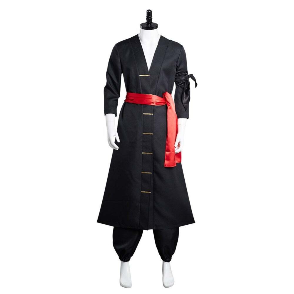 Costume de cosplay Kimono de Roronoa Zoro du pays de Wano pour Halloween et carnaval