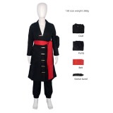 Wano Country Roronoa Zoro Kids Boys the Island of Ghosts Suit Cosplay Costume Halloween Carnival Outfit