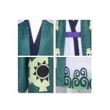 Costume de cosplay pour enfants garçons Roronoa Zoro du pays de Wano, tenue pour Halloween et carnaval