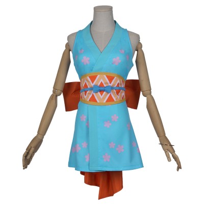 Robe jupe Nami Wanokuni du pays de Wano Ensemble de costume de cosplay Festival Noël Halloween Carnaval