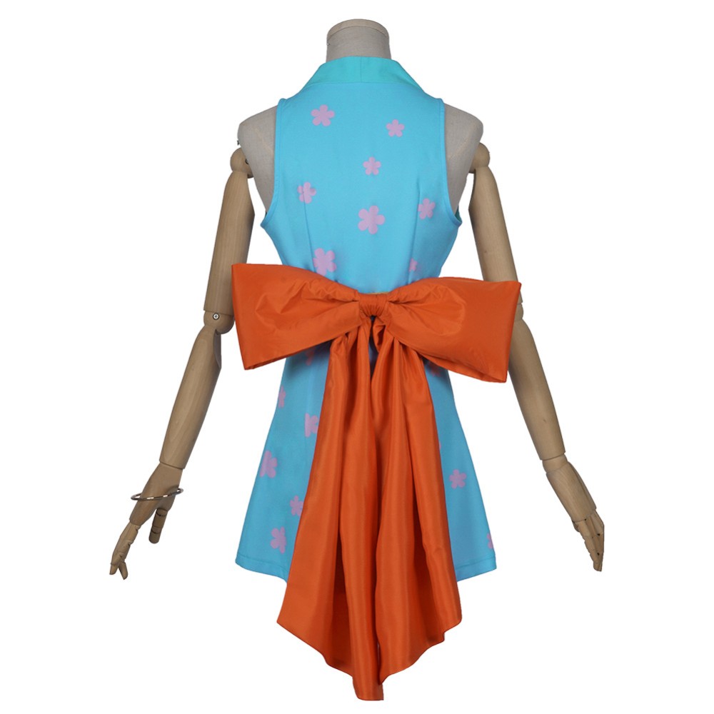 Robe jupe Nami Wanokuni du pays de Wano Ensemble de costume de cosplay Festival Noël Halloween Carnaval