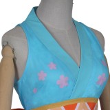 Robe jupe Nami Wanokuni du pays de Wano Ensemble de costume de cosplay Festival Noël Halloween Carnaval
