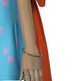 Robe jupe Nami Wanokuni du pays de Wano Ensemble de costume de cosplay Festival Noël Halloween Carnaval