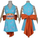 Robe jupe Nami Wanokuni du pays de Wano Ensemble de costume de cosplay Festival Noël Halloween Carnaval