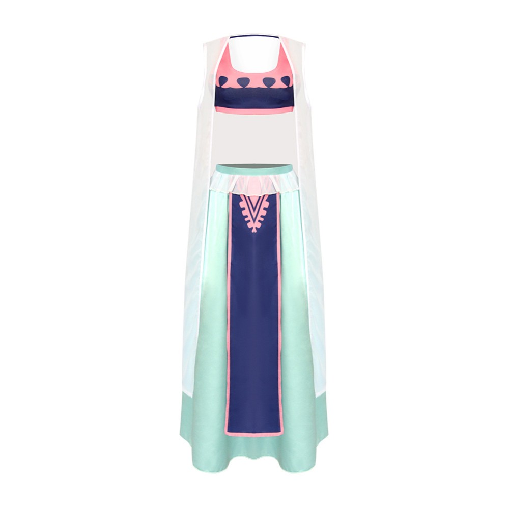 Vivi Suit Cosplay Costume Halloween Carnival Outfit