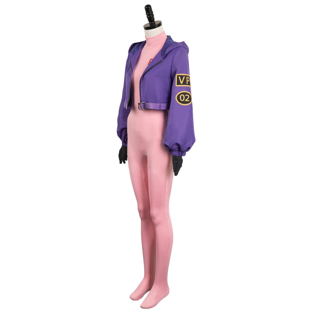 Vêtement de cosplay de combinaison pour femmes Vegapunk Lilith, costume d'Halloween, tenue de carnaval