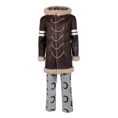 Usopp Winter Brown Cosplay Costume Halloween Carnival Outfit
