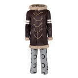 Usopp Winter Brown Cosplay Costume Halloween Carnival Outfit