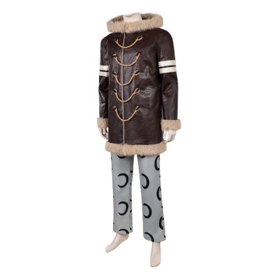 Usopp Winter Brown Cosplay Costume Halloween Carnival Outfit