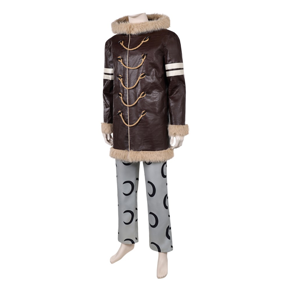 Usopp Winter Brown Cosplay Costume Halloween Carnival Outfit