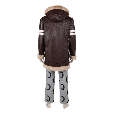 Usopp Winter Brown Cosplay Costume Halloween Carnival Outfit