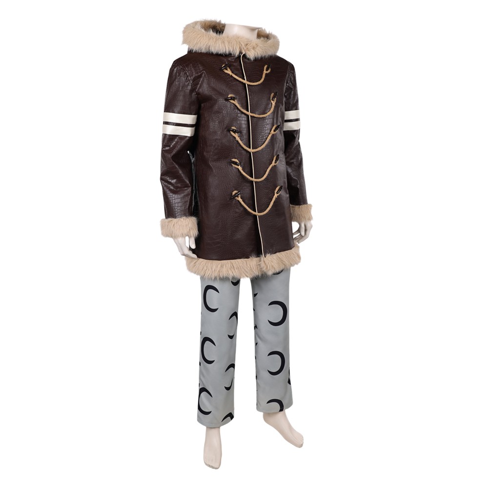 Usopp Winter Brown Cosplay Costume Halloween Carnival Outfit