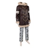 Usopp Winter Brown Cosplay Costume Halloween Carnival Outfit