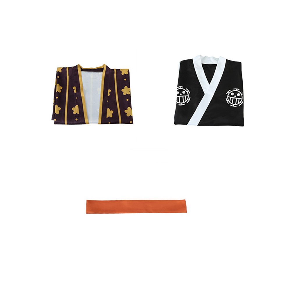 Trafalgar D. Water Law Party Suit Cosplay Costume Halloween Carnival Outfit