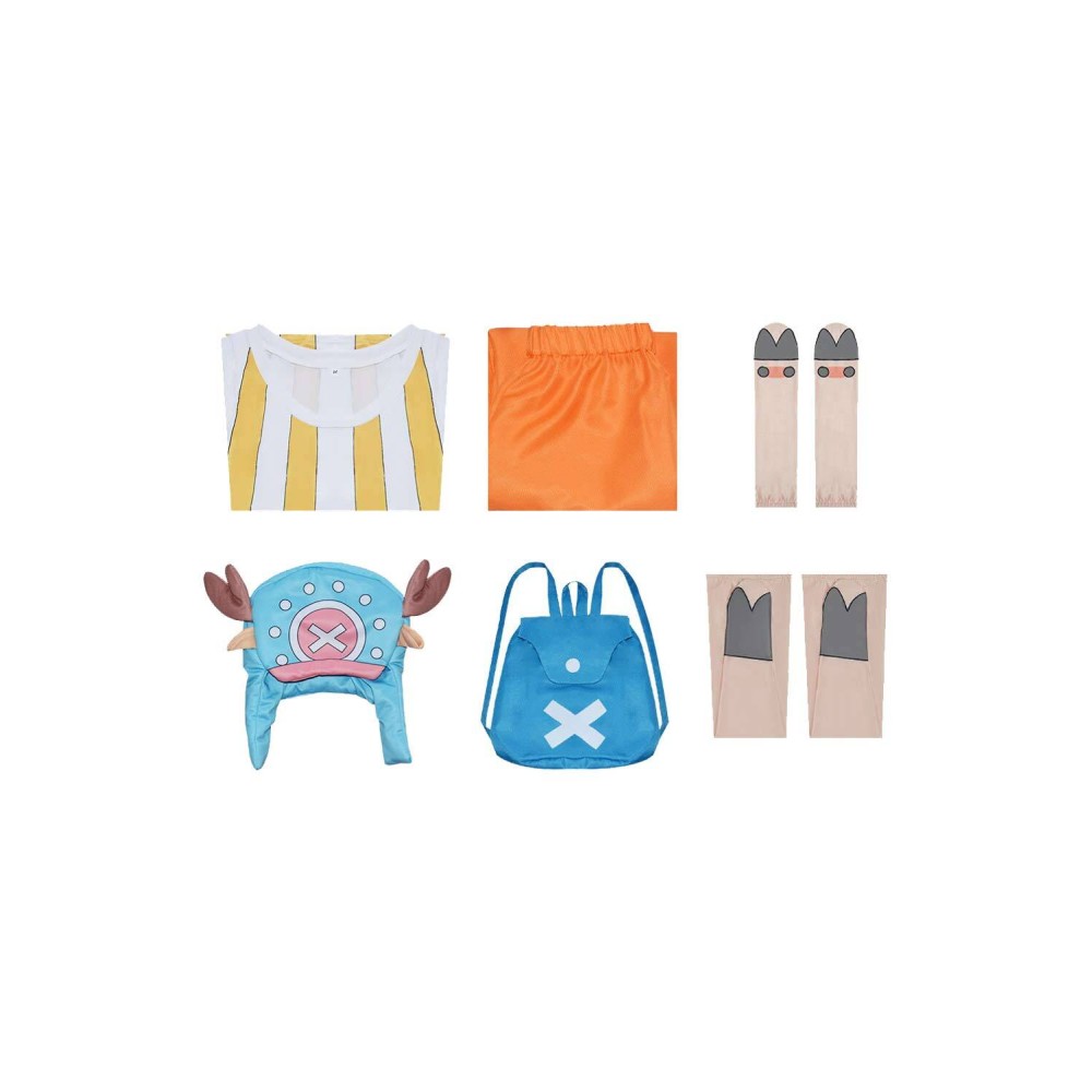 Costume de cosplay Tony Tony Chopper One Piece pour Halloween et carnaval