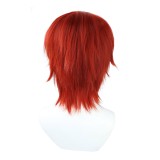 Shanks Red Wig Heat Resistant Synthetic Hair Accessories Cosplay Costume Halloween Carnival