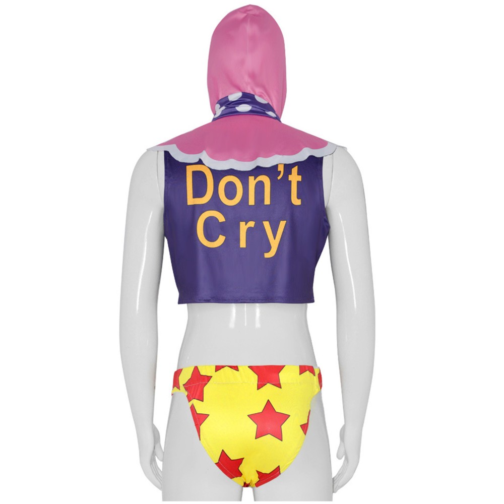 Senor Pink Suit Cosplay Costume Halloween Carnival Outfit