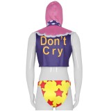 Senor Pink Suit Cosplay Costume Halloween Carnival Outfit