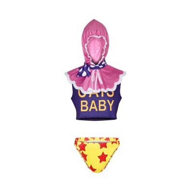 Senor Pink Suit Cosplay Costume Halloween Carnival Outfit